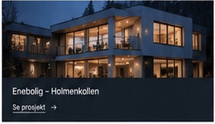 Enebolig – Holmenkollen