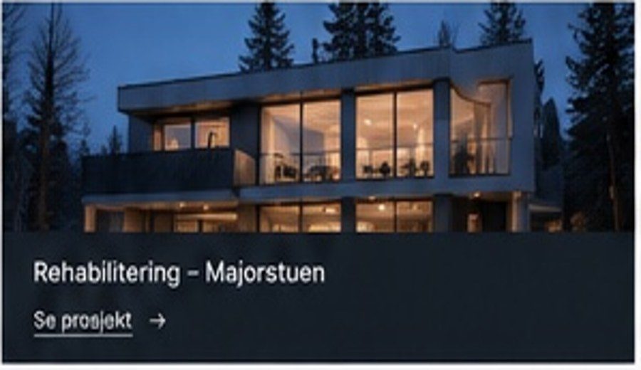 Rehabilitering – Majorstuen